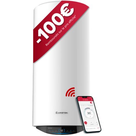 Chauffe-eau électrique connecté 150L – Ariston ABYLEOS WIFI – Fonction Eco Intelligente – Flexibilité Énergétique – ACI