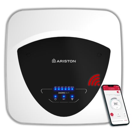 Chauffe-eau électrique - Ariston ANDRIS ELITE WIFI 10L - Sur-évier - 13% d’Economie d’Energie
