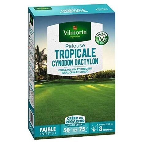 Pelouse Tropicale - Cynodon Dactylon 500 G Vilmorin