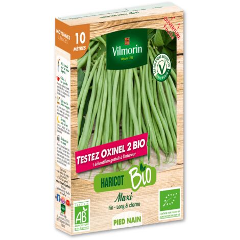 Haricot Maxi + Echantillon Oxinel 2 - BIO Vilmorin (1/3)