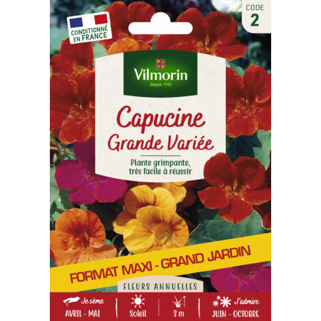 Capucine Grande Variée - Grand Modèle Vilmorin (1/2)