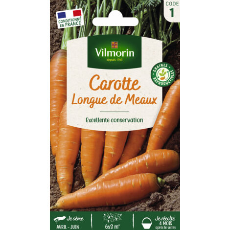 Carotte Longue de Meaux Vilmorin