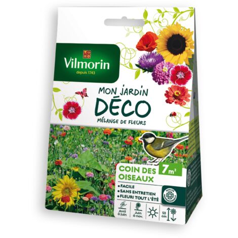 Sachet graines Mélange de fleurs Coin des Oiseaux 7m2 (1/3)