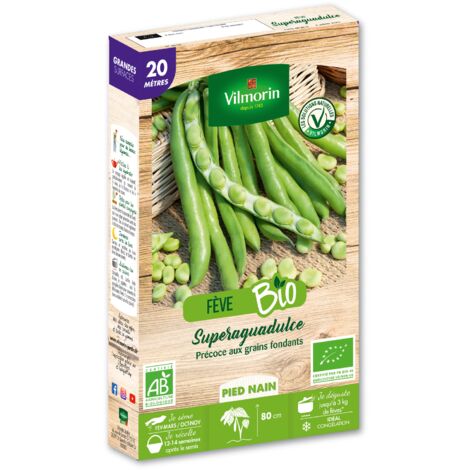 Fève Superaguadulce - 20 m - BIO Vilmorin