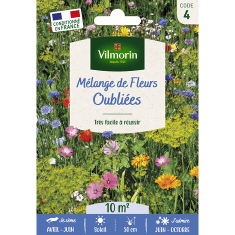 Fleurs Oubliées - 10 m² - Mélange de fleurs Vilmorin