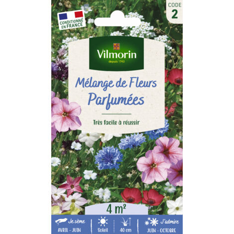 Fleurs Parfumées - 4 m² - Mélange de fleurs Vilmorin