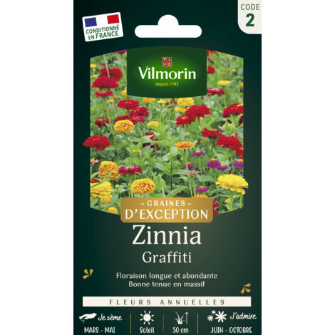Vilmorin - Zinnia Graffiti (1/2)