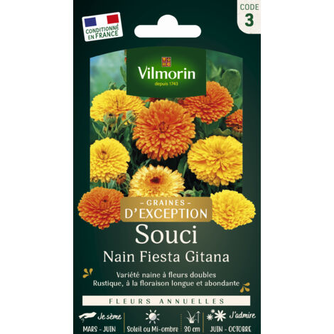 Souci Nain Fiesta Gitana - Graines d'Exception Vilmorin (1/2)