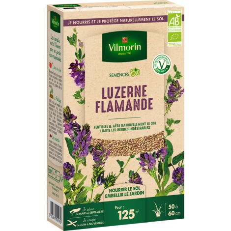 Engrais vert Luzerne flamande - BIO - Grand Modèle Vilmorin