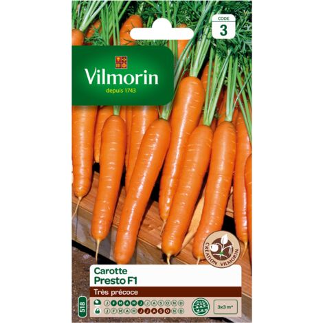 Carotte Presto HF1 Vilmorin