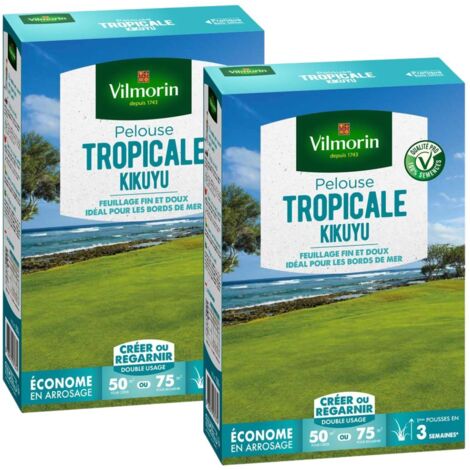 Pelouse Tropicale - Kikuyu - 500 g (x2) Vilmorin (1/3)