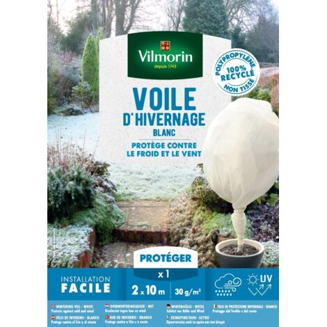 Voile d'hivernage - 2 m x 10 m - Blanc Vilmorin (1/2)