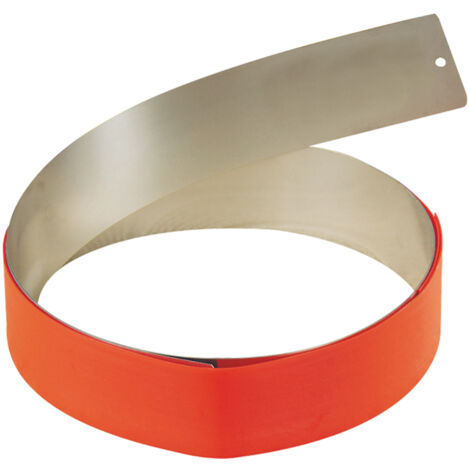 L'Outil Parfait – Règle de colleur inox 2 m – Acier inoxydable poli glacé – Largeur 6 cm – Parallélisme parfait – 312002