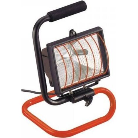 L'Outil Parfait – Projecteur de chantier portatif 330W – Ampoule basse consommation – Degré de protection IP44 – Étanche aux intempéries (1/3)