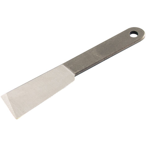 L'Outil Parfait – Couteau à démastiquer monobloc 10 cm en acier trempé – Finition vernie – Affûtage 2 faces – 527000 (1/5)