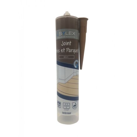 Mastic joint de finition bois et parquet Sylex Couleur: BRUN