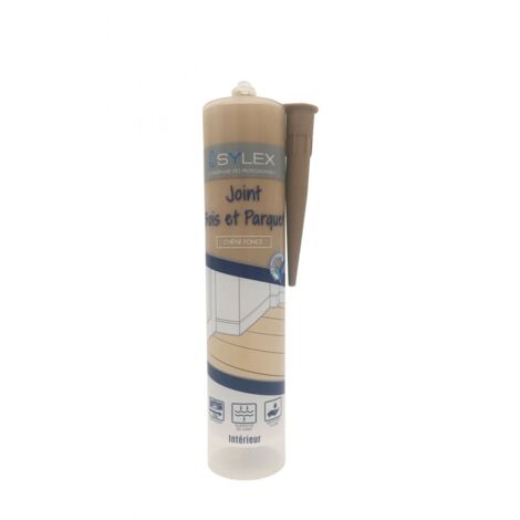 Mastic joint de finition bois et parquet Sylex Couleur: CHENE FONCE