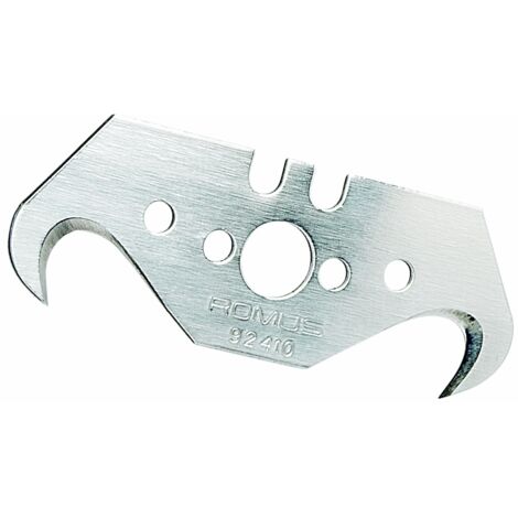 Lame araseur ajustapis carte 10U – Acier au carbone avec chrome et manganèse – Épaisseur 0,65 mm – Coupe moquette et sols souples – Romus