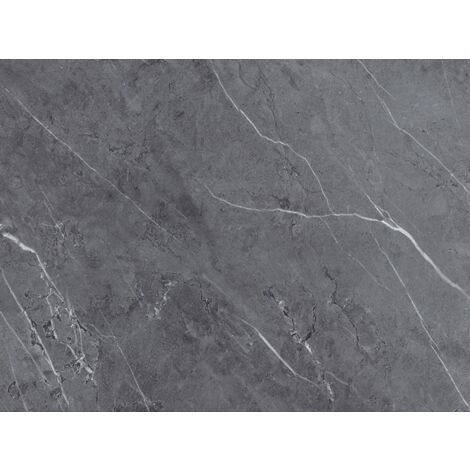 Gerflor – Dalle de revêtement mural PVC effet marbre noir 65 cm x 37,5 cm – 100% étanche – Installation rapide sur murs bruts et faïence