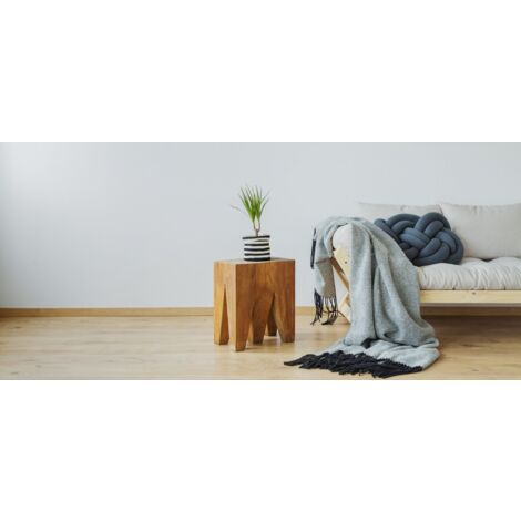 Toile de rénovation prépeinte 180 g/m² – 15m x 1m – Résistante à la déchirure – Aspect lisse pour murs et plafonds – Novomur