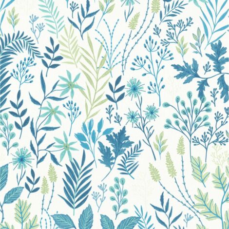 Papier Peint Vinyle Grainé sur Intissé Motif Herbier – Erismann - réf. 10143-43 (1/2)