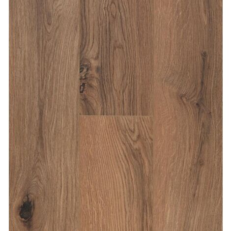 Parquet stratifié 1288 mm x 190 mm x 8 mm – Couleur gyant brown natural – 100% imperméable pour pièces humides – 9 lames par paquet – Berry-Alloc - B4112