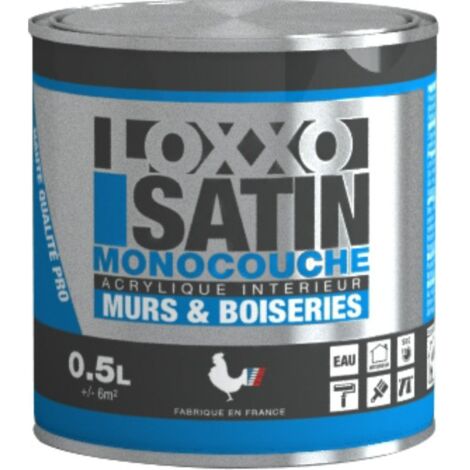 Loxxo Peinture Acrylique Murs & Plafonds - Monocouche - Satin Conditionnement: 0,5L - Couleur: AFRICA RED (1/2)