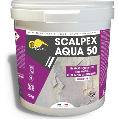 Décapant Façade, gélifié - Scalpex Aqua 50 - 20L
