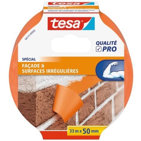 TESA - Masquer pvc orange batiment 33m x 50mm