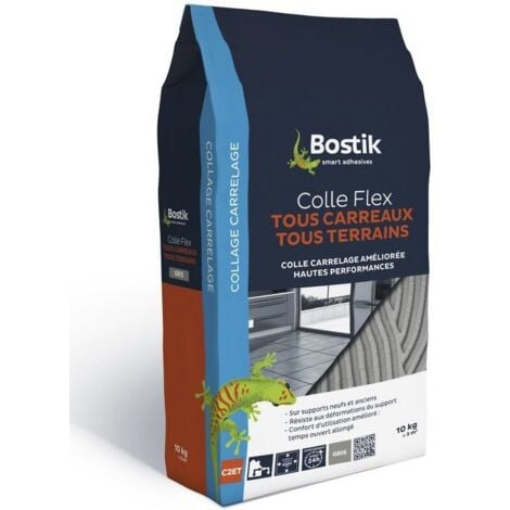 Colle carrelage tous carreaux tous terrains  Couleur: BLANC - Conditionnement: 5KG