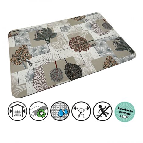 TAPIS MULTIUSAGE PALMIER SPECIAL CUISINE Conditionnement: 40X60 (1/4)