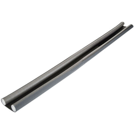 Double boudin de porte 95 cm gris coupe-froid GEKO