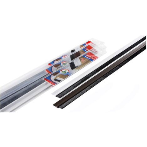 Idroweb – Bas de porte anti-courants d'air – Adhésif pour surfaces standard – Installation facile – Couleur blanche – Pour espaces intérieurs