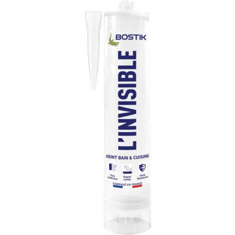 Bostik Silicone L’Invisible 290 ml - Transparent (1/4)