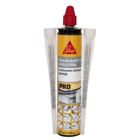 Sika AnchorFix01 Evolution Scellement chimique 300ml  Couleur: TON PIERRE