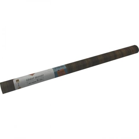 Adhésif Effet Bois Noyer 45cm x 2m (1/4)
