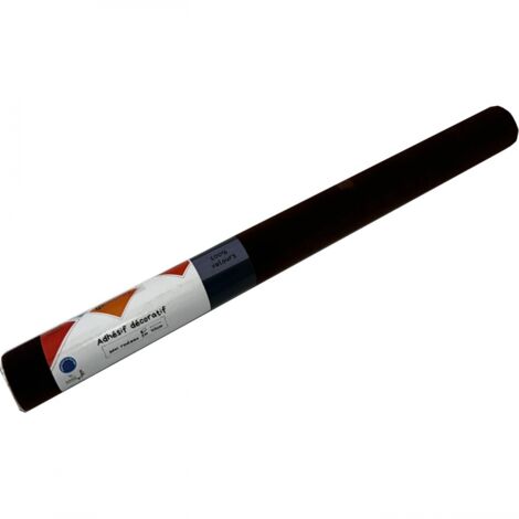 Adhésif Effet Velours Noir 45cm x 1m (1/2)