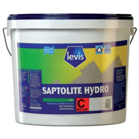 Levis Saptolite Hydro Peinture Mate Pliolite - Façades Conditionnement: 15L - Couleur: BLANC (1/2)