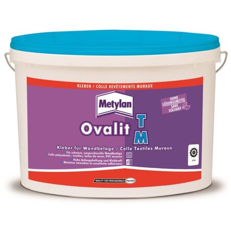 Colle textiles muraux Ovalit TM  Conditionnement: 10KG