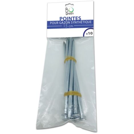 Pointes pour gazon synthétique x10 (1/2)