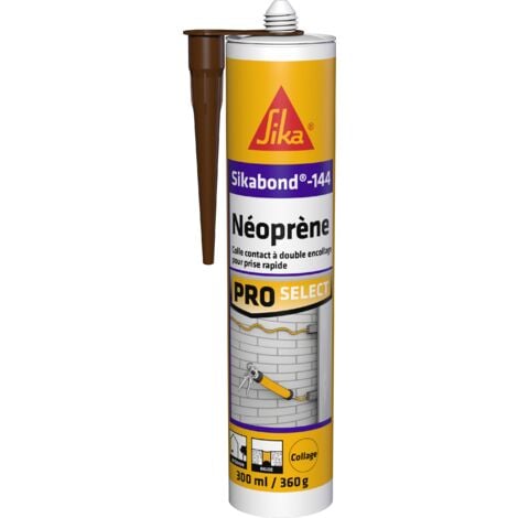 SikaBond 144 Colle néoprène 380g  Couleur: Marron