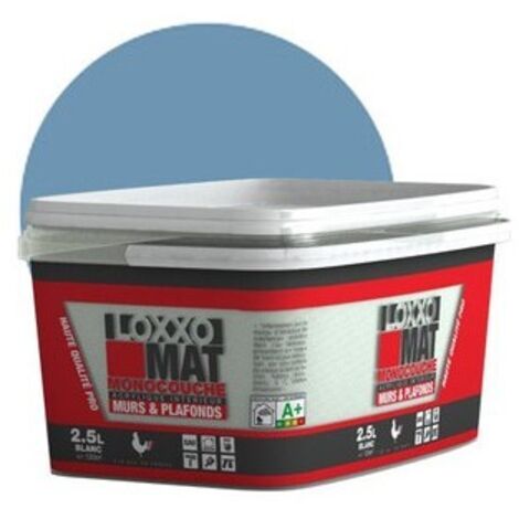 Peinture à base de résine acrylique mate LOXXO MAT Conditionnement: 2,5L - Couleur: PARIS PLAGE (1/2)