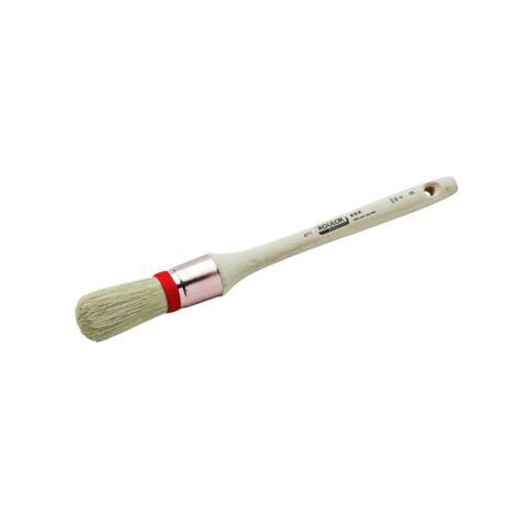 Brosse pouce 3 étoiles 25 mm soies longues bois Conditionnement: N6