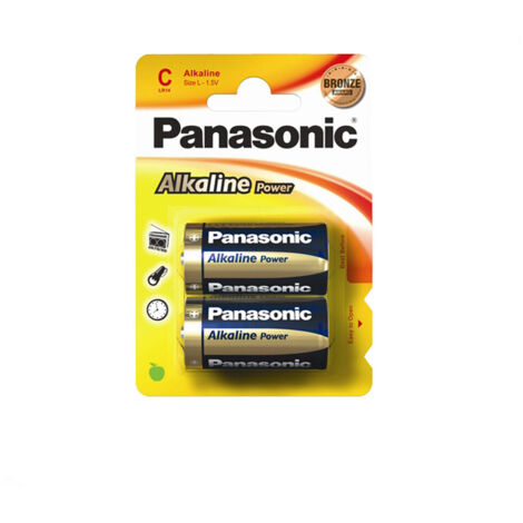 2 Piles C LR14 Alkaline Power