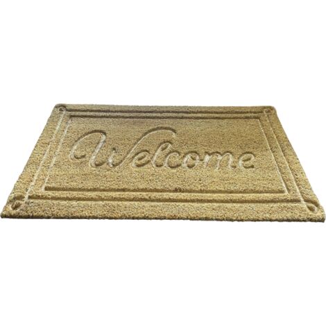 Tapis Coco Accueil Gaufré Envers PVC 45x75 cm (1/2)