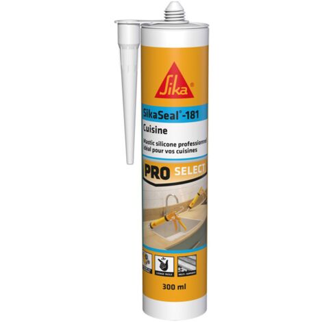 Sikaseal 181 Mastic joints Cuisine 300 ml Couleur: TRANSPARENT