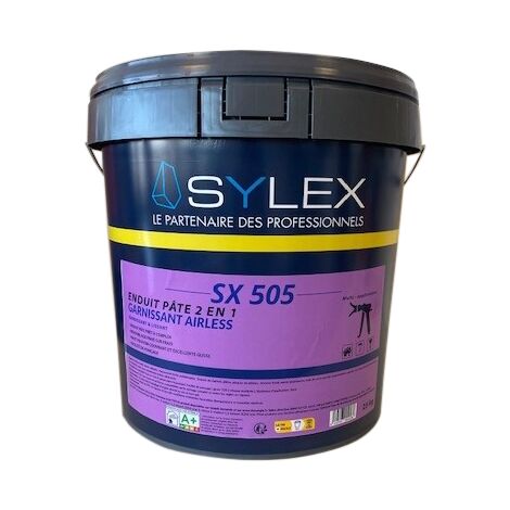 SYLEX Enduit garnissant SX505 2 en 1 airless et manuel 25 kg