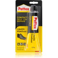 PATTEX Colle Contact Néoprène Liquide Caoutchouc Plastique Cuir Bois 125ml