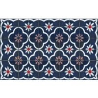 Tapis vinyle Julie Flowers Conditionnement: 60X100