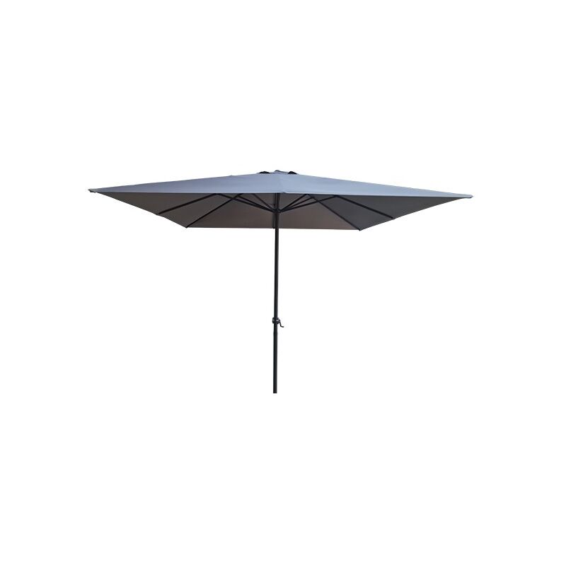Toile de parasol grise pour parasol 3x4m Wimereux | sweeek
